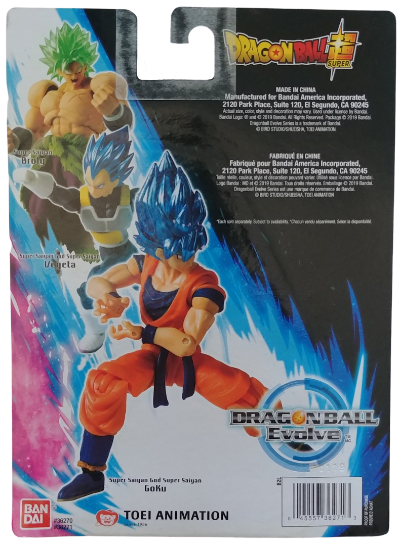 Super Saiyan God Super Saiyan Goku - Series 1 - Dragon Ball Super ...