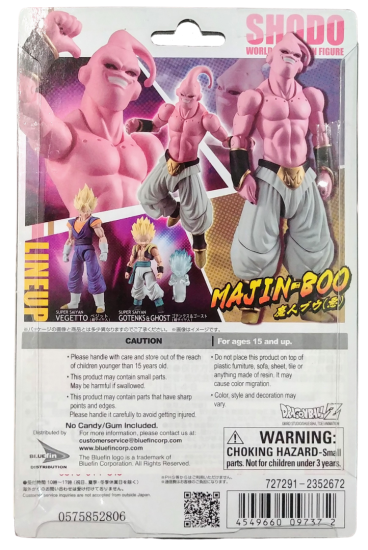 Majin-Boo - Dragon Ball: Dragon Ball Z - Shodo: World Fun Action Figure ...